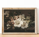 Moody Floral Art Print