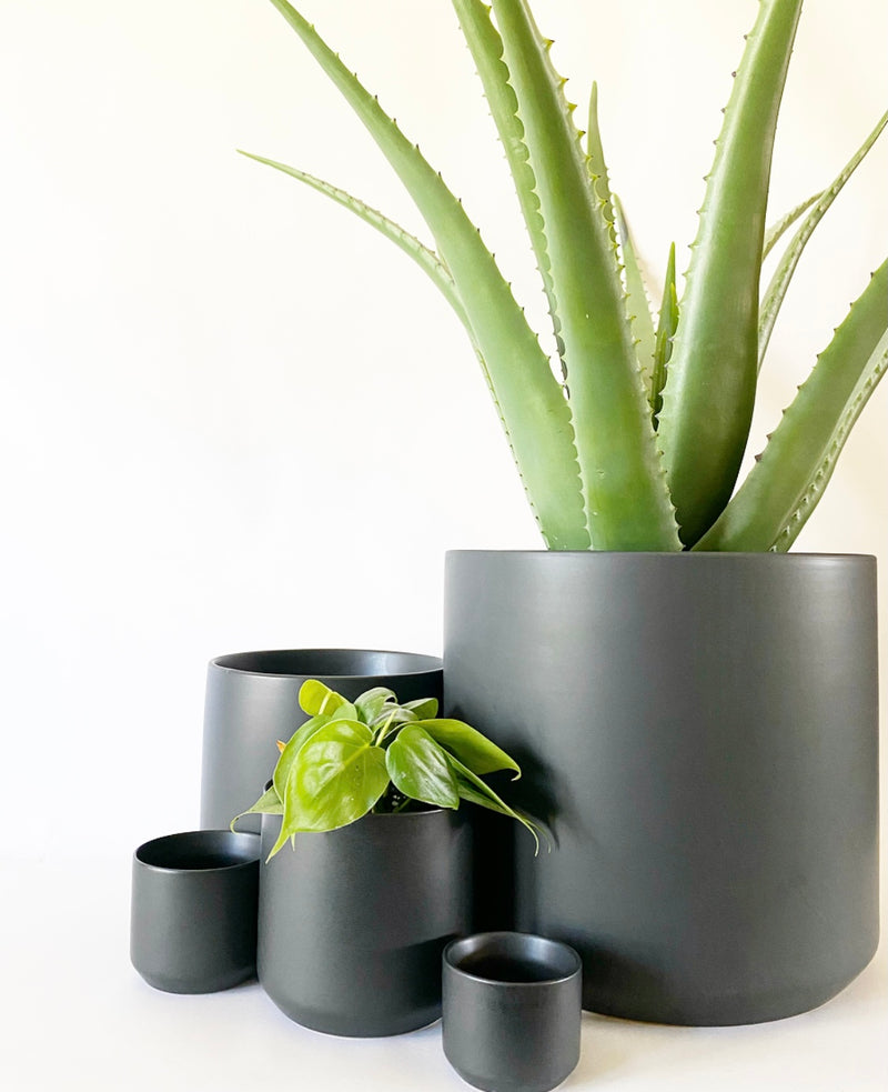 Kendall Black Pot Collection