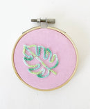 Monstera Adansonii Hoop Art