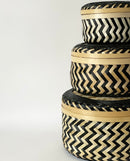 Debs Bamboo Basket with Lids