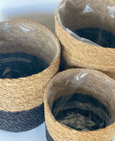 Albert Lined Plant Baskets