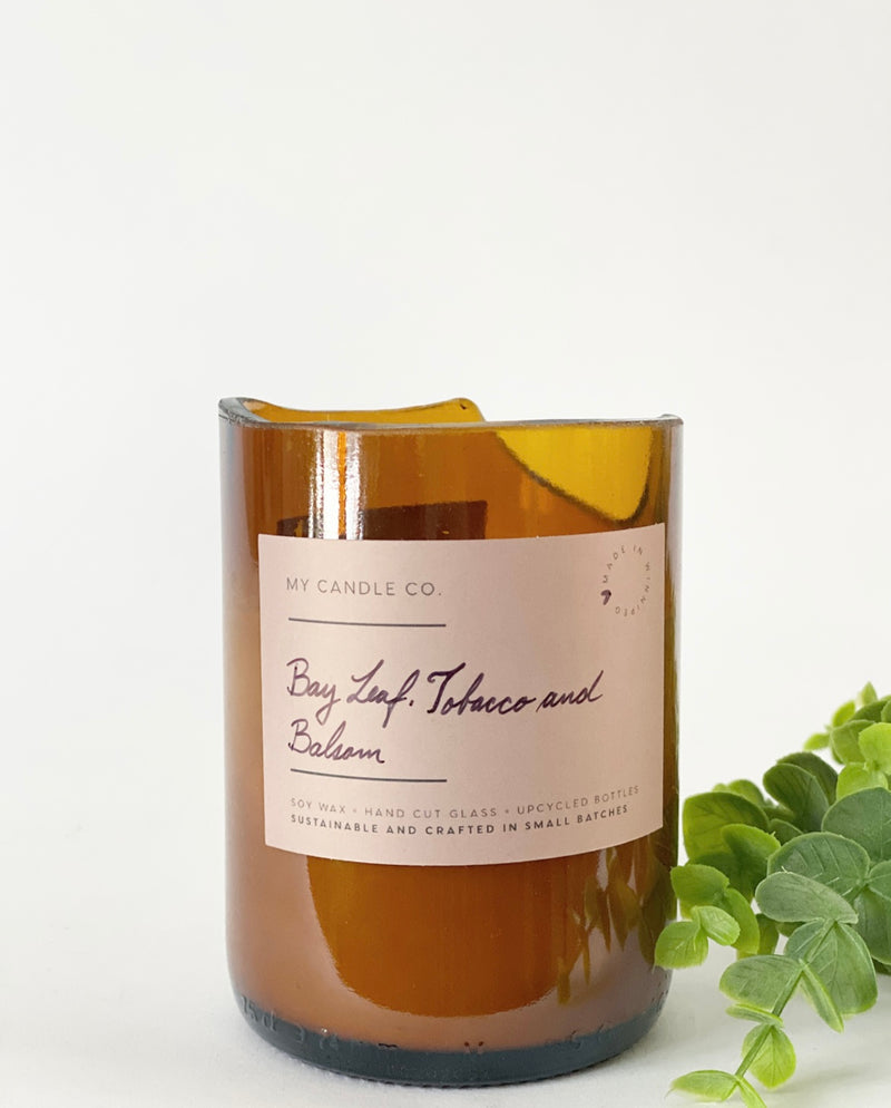 Bay Leaf, Tobacco and Balsam Soy Candle