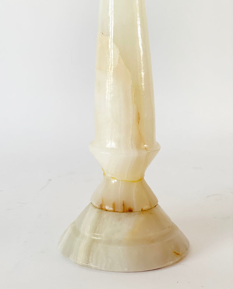 Tall Onyx Taper Holder