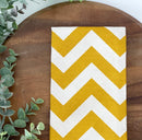 S/4 Chevron Dinner Napkins