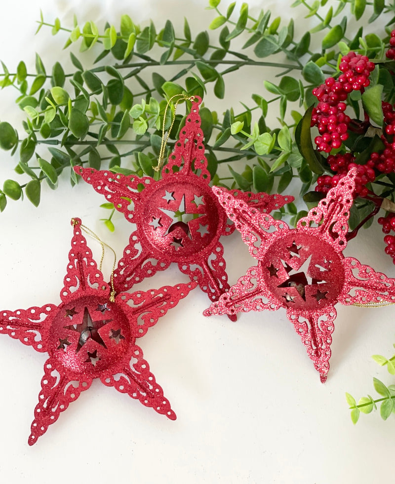 Red Star Ornaments