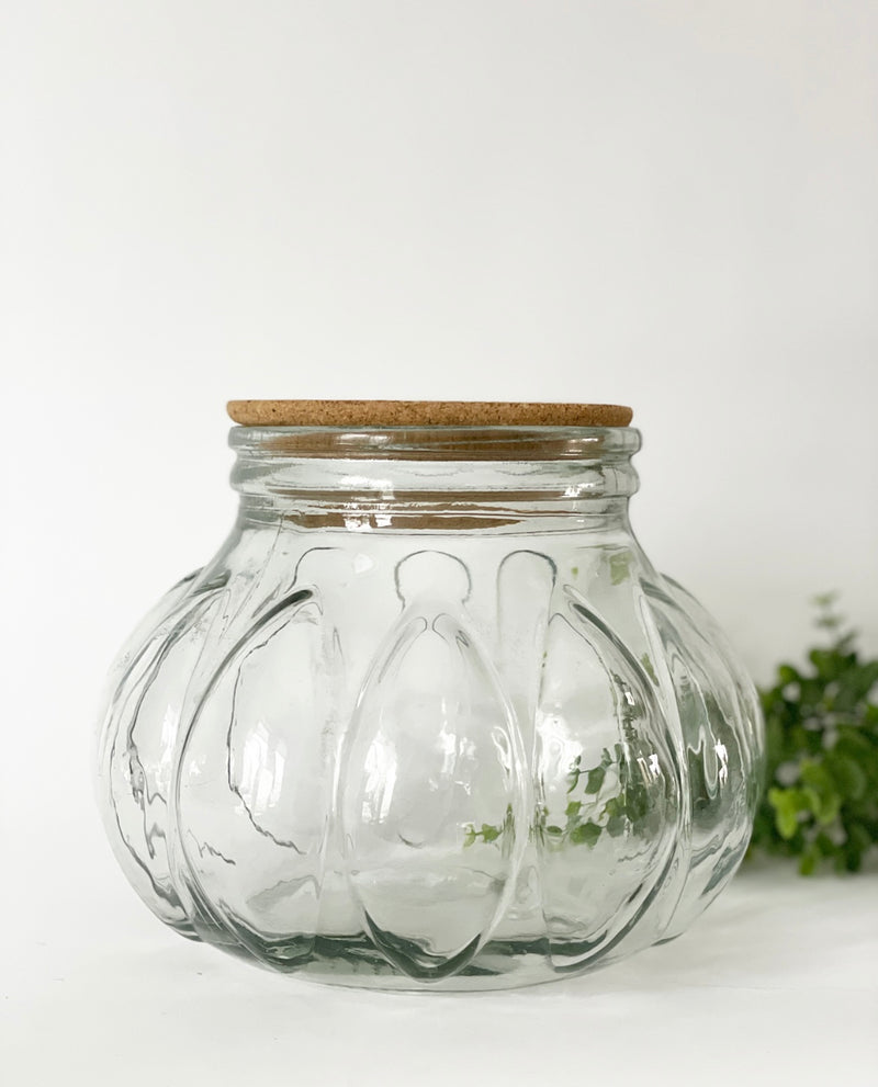 Leela Glass Storage Jar