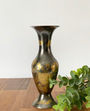 Etched Brass Vases