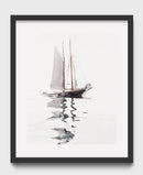 Reflection Vintage Art Print