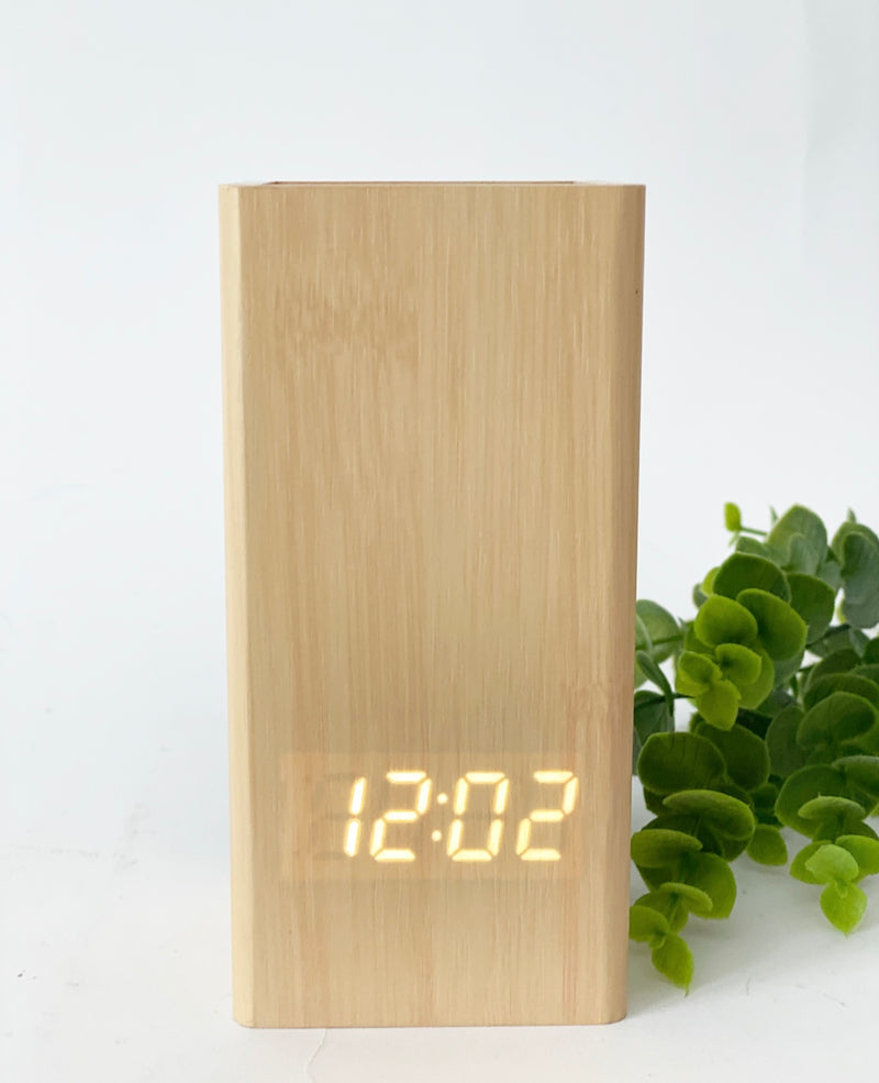 Block LED Alarm Clock