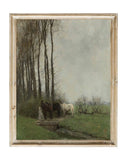 Horses Vintage Art Print