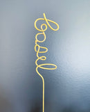 Gold Wire Herb Markers S/5