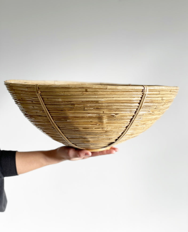 Coiled Bamboo Bowl