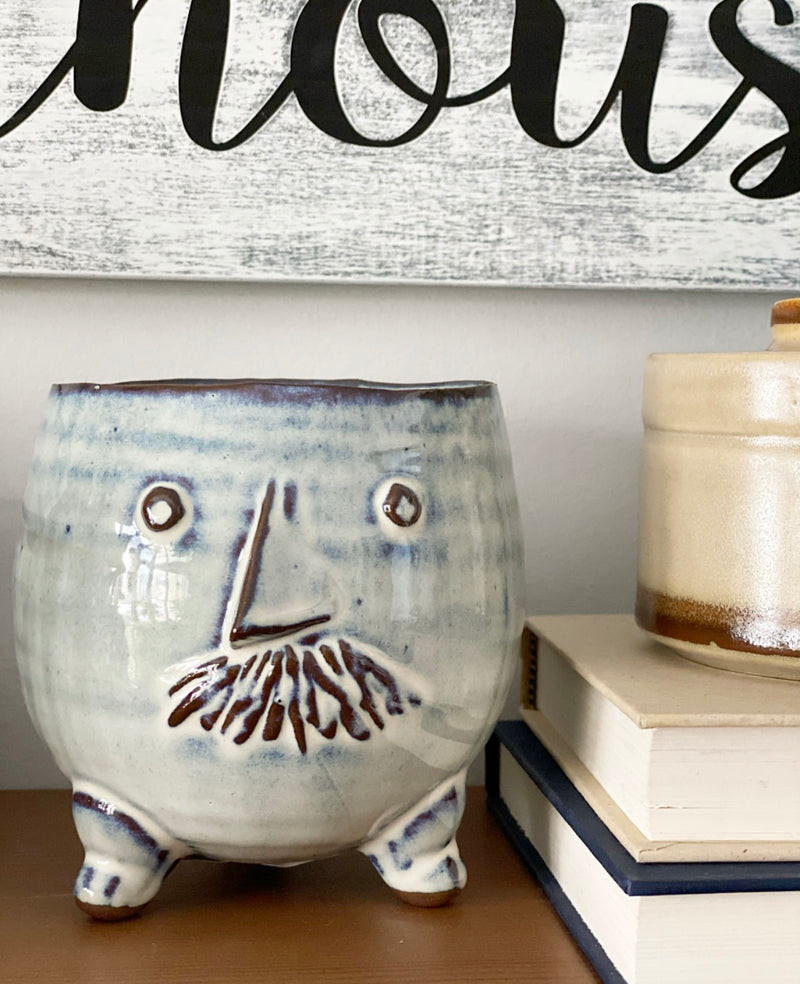Mr. Clay Plant Pot