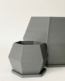 Sijo Plant Pot -Grey
