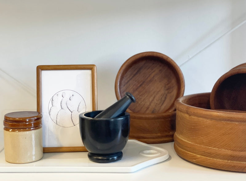 Everly Wooden Bowl Set