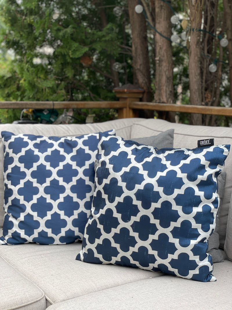 Lattice Outdoor Pillows