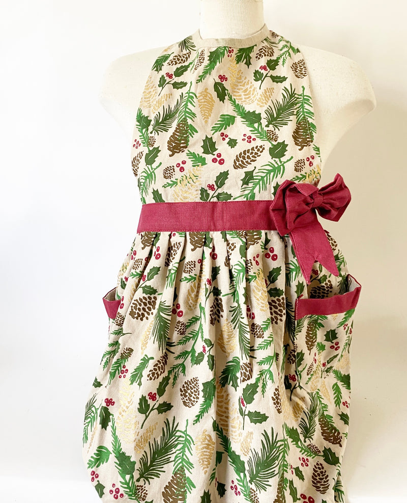 Winter Forest Kelly Apron