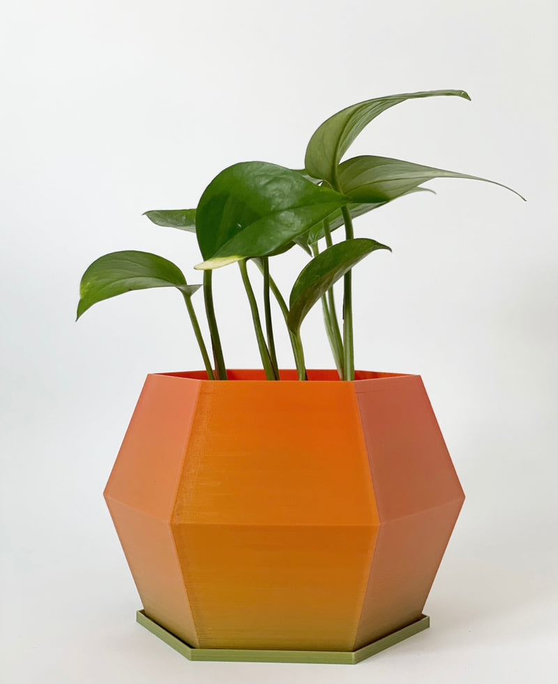 Sijo Plant Pots -Orange
