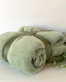 Plushy Throw -Sage