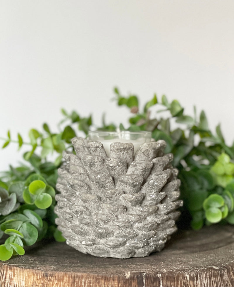 Pinecone T-Light Holder