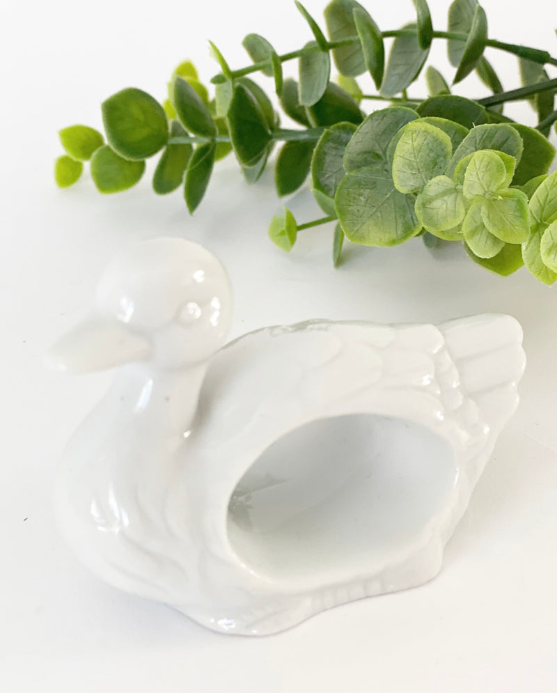 S/5 Duckie Napkin Rings
