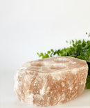 Himalayan Salt Rock T-light Holders