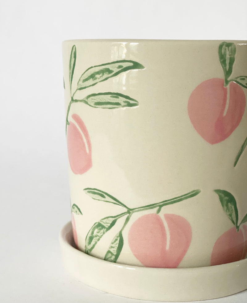 Peachy Keen Plant Pot
