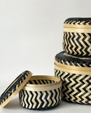 Debs Bamboo Basket with Lids