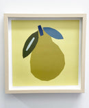 Friendly Pear Art Print