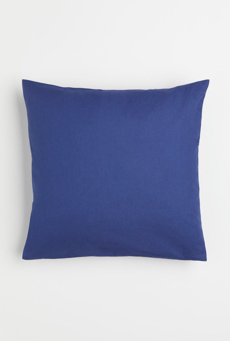 Canvas Pillow Cover -Midnight Blue