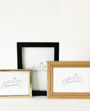 Hilltop Castle Art Print