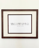 Winnipeg Landmarks Art Print