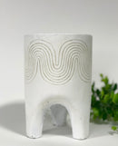 Arato Plant Pot -White