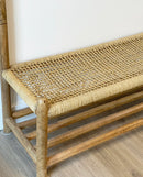 Perch Woven Storage Bench