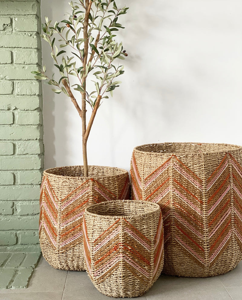 Handwoven Seagrass Baskets