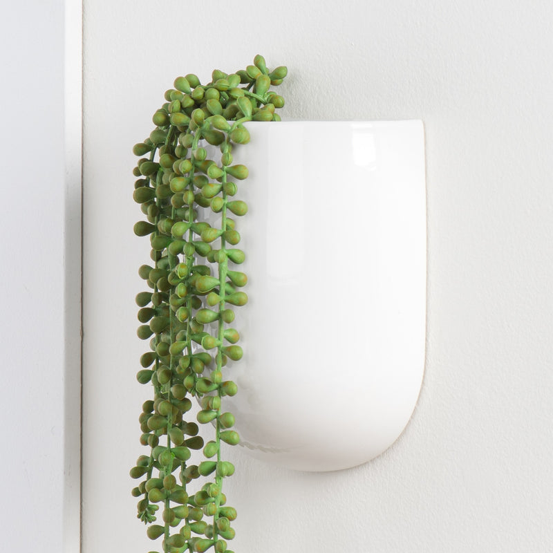 Centra Wall Planters -White